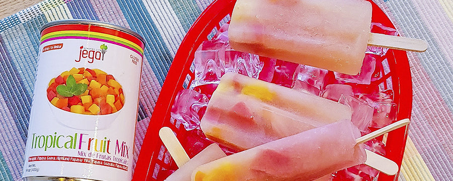 Tropical Fruits Popsicles