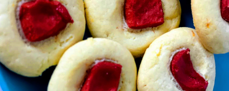 Cookies with Guava Shells
