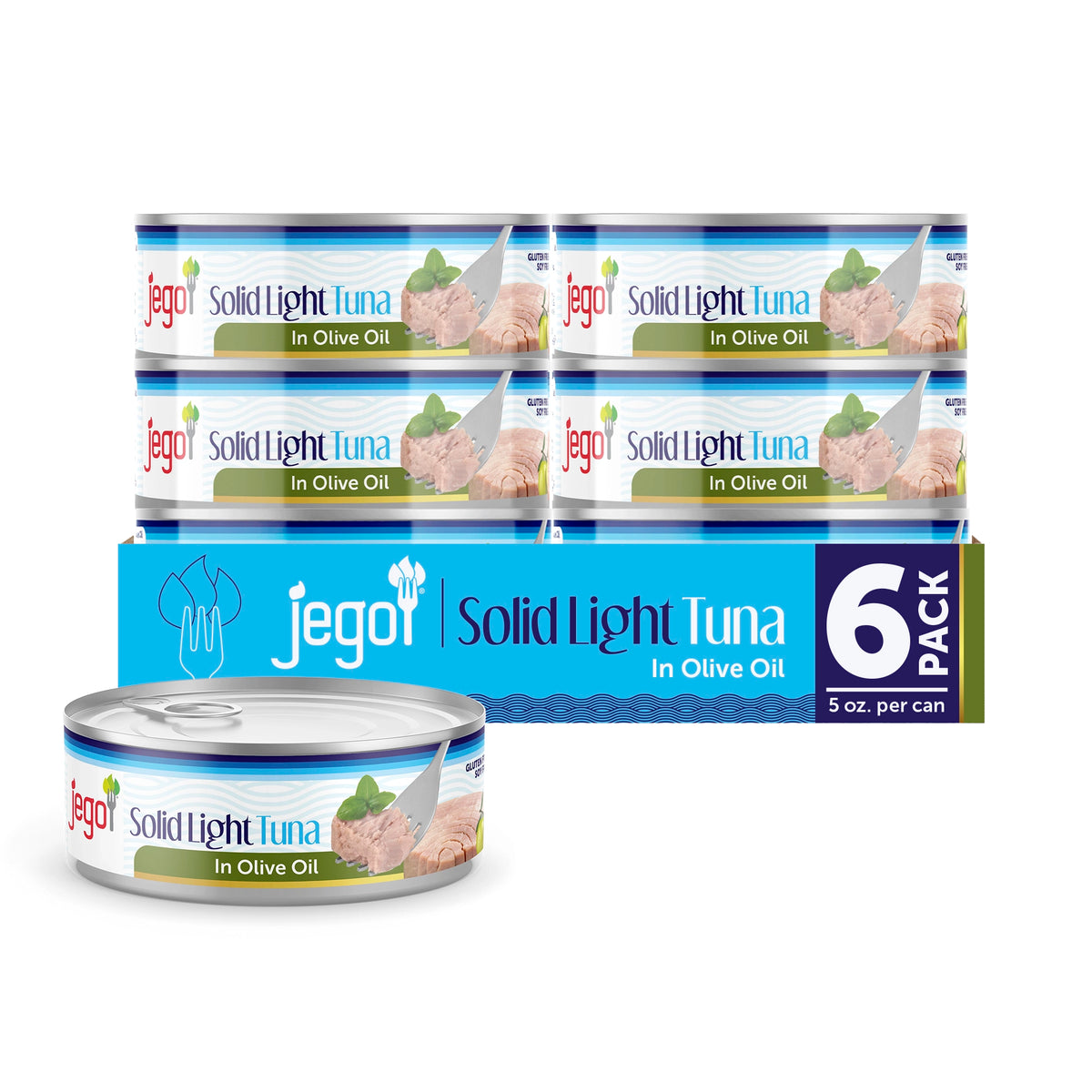 Jego Solid Light Tuna in Olive Oil Keto Low Carb Gluten Free S Jego Life